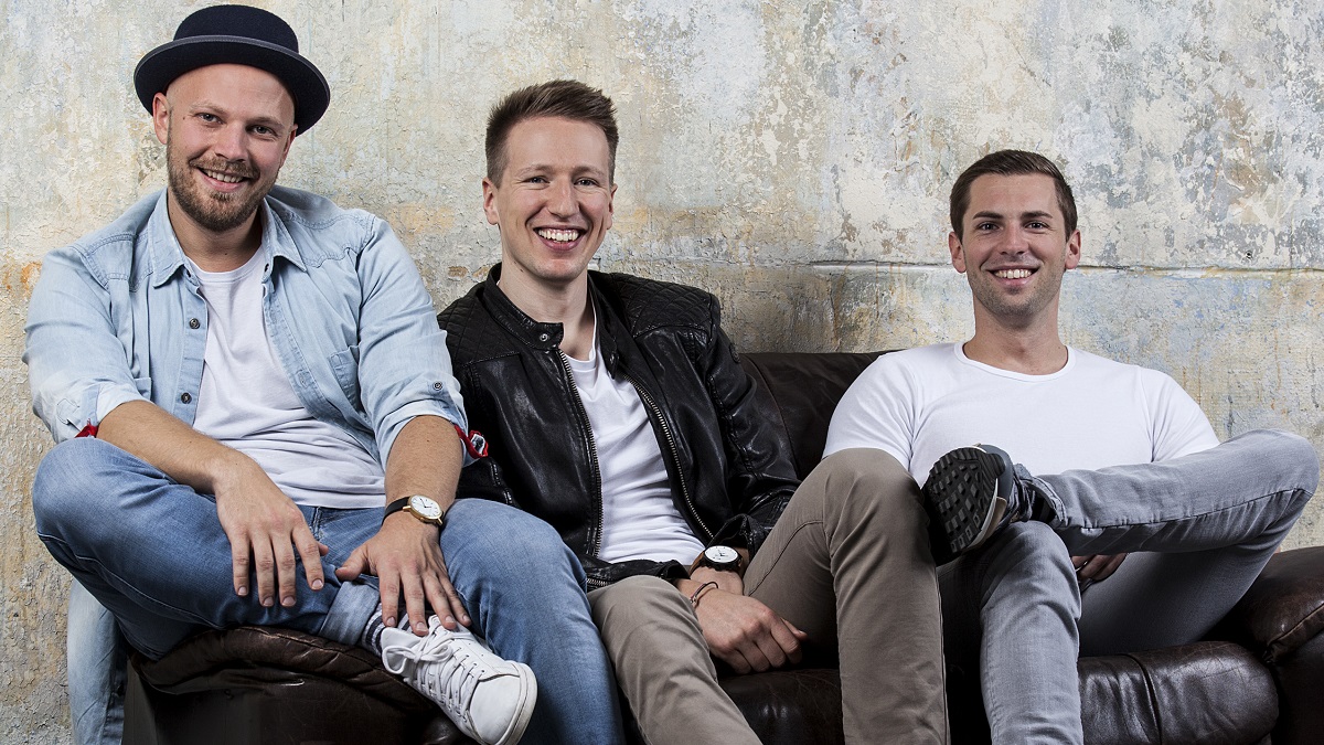 Hotelshop.one Gründungs-Team vl. Etti Daniel, Gerlinger Jannis, Deseyve Patrick