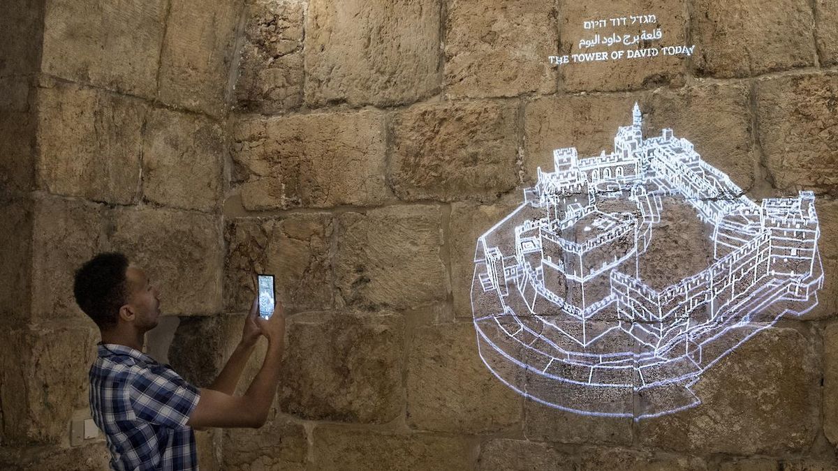Israel Jerusalem Davidsturm Foto Oded Antman
