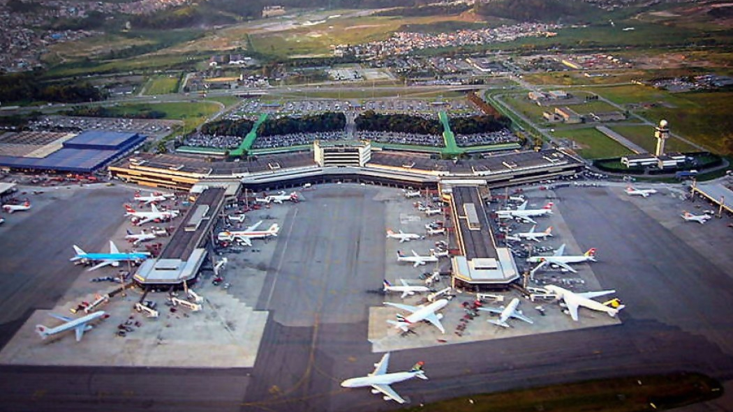 Brasilien Aeroport de Guarulhos Sao Paulo