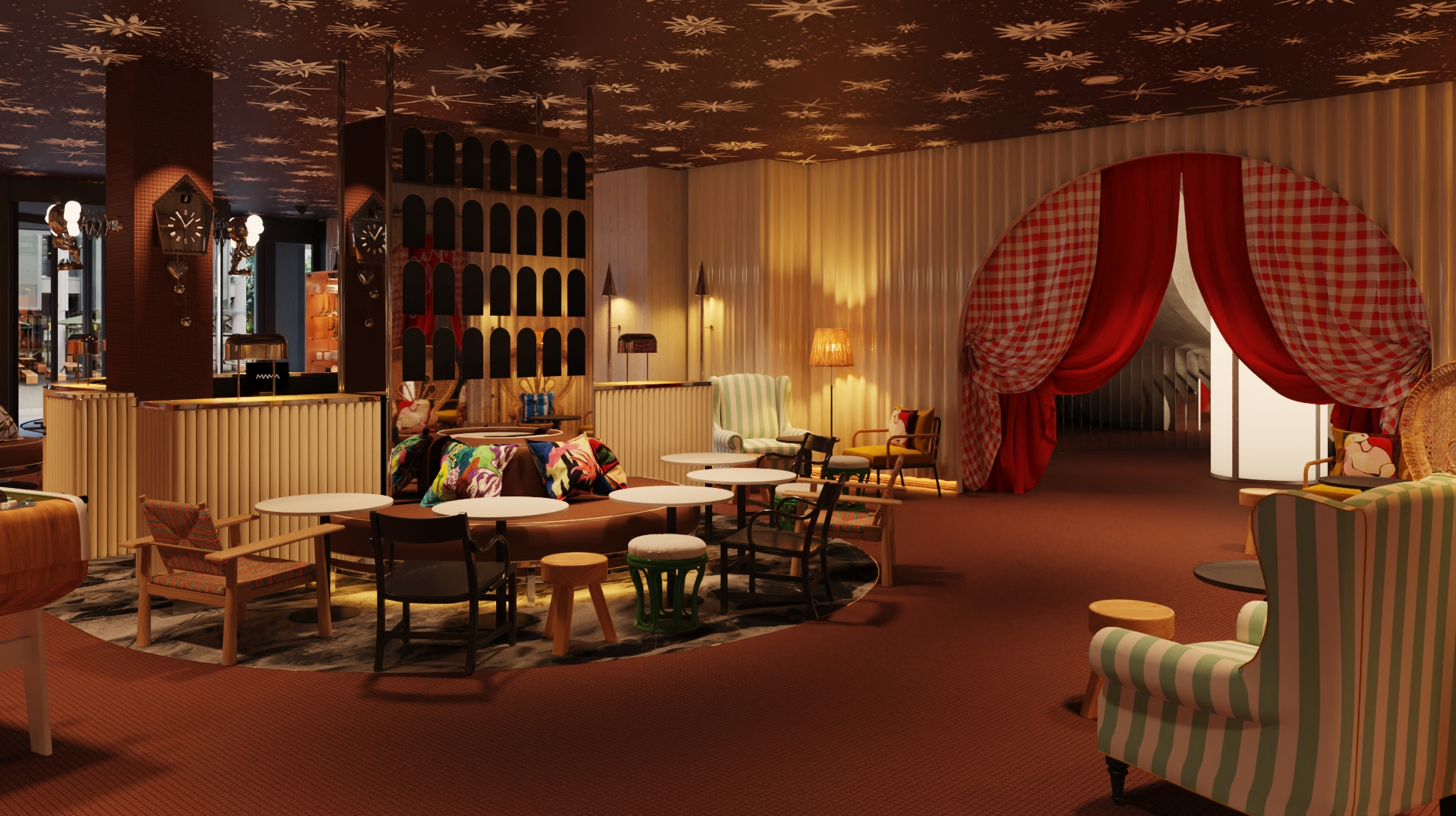 Hotel Mama Shelter Zürich Lobby