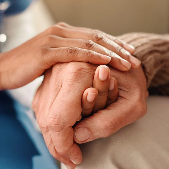 Hand Berührung Streicheln Trösten Berühren