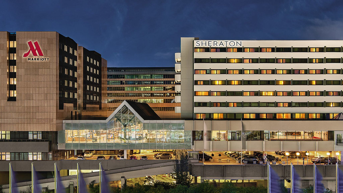 Frankfurt Marriott Airport Hotel und Sheraton Frankfurt Airport Hotel 2 Foto Marriott