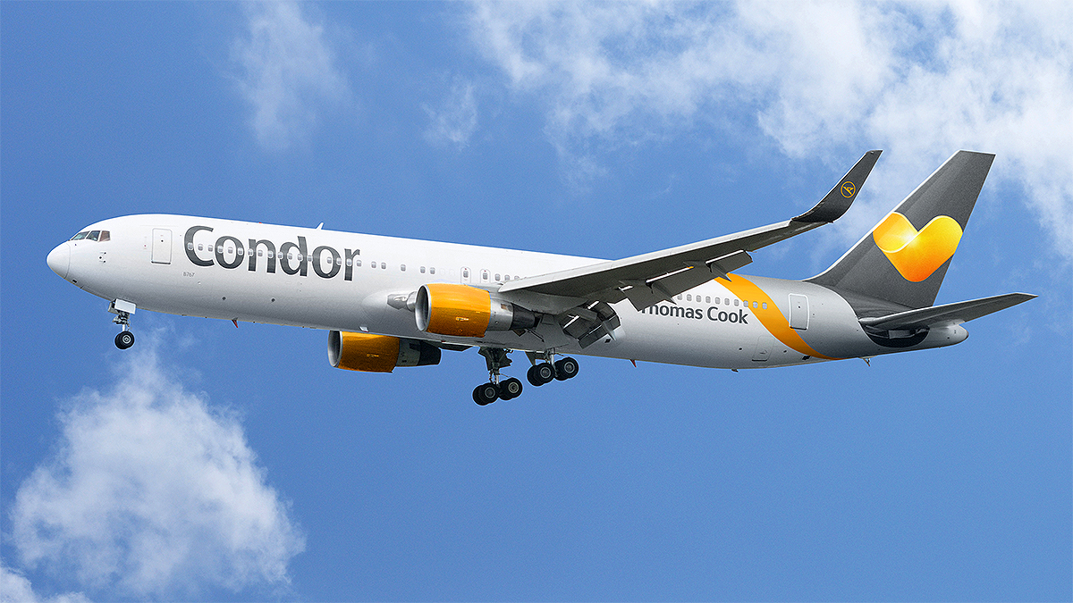 Condor Boeing 767-300 in der Luft