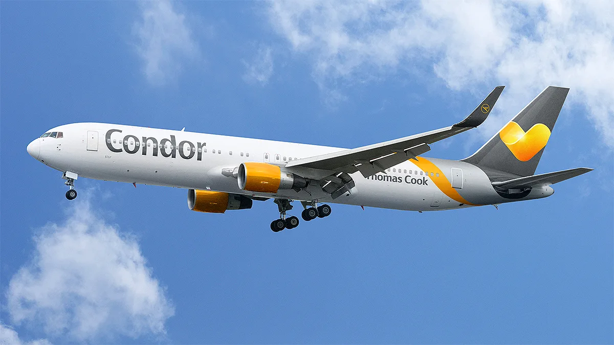 Condor Boeing 767-300 in der Luft Foto Condor Condor Boeing 767-300 in der Luft
