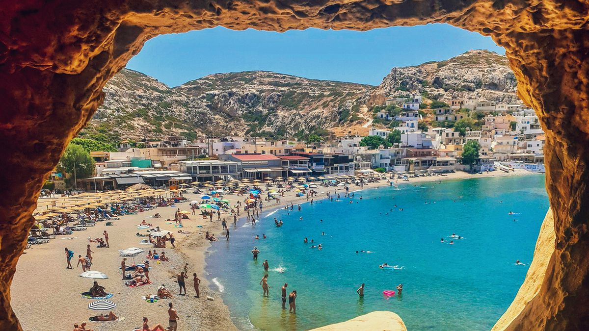 Griechenland Kreta Matala Foto iStock Alexander Rusev