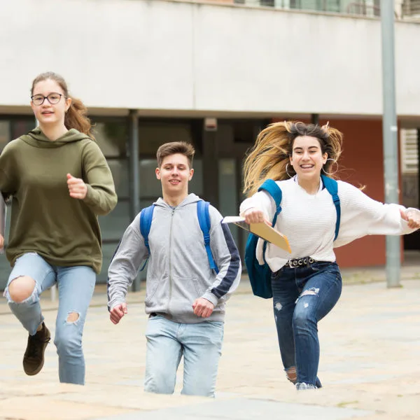 Schüler, junge Leute Teenager