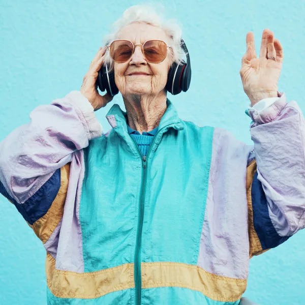 Demenz Musikhören Musik Kopfhörer