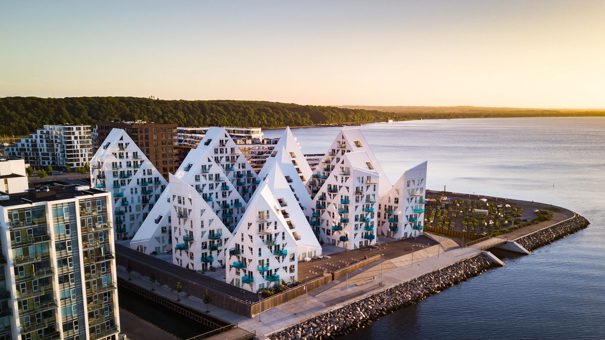 Dänemark Jütland Aarhus Isbjerget der Eisberg Foto Dennis Borup Jakobsen