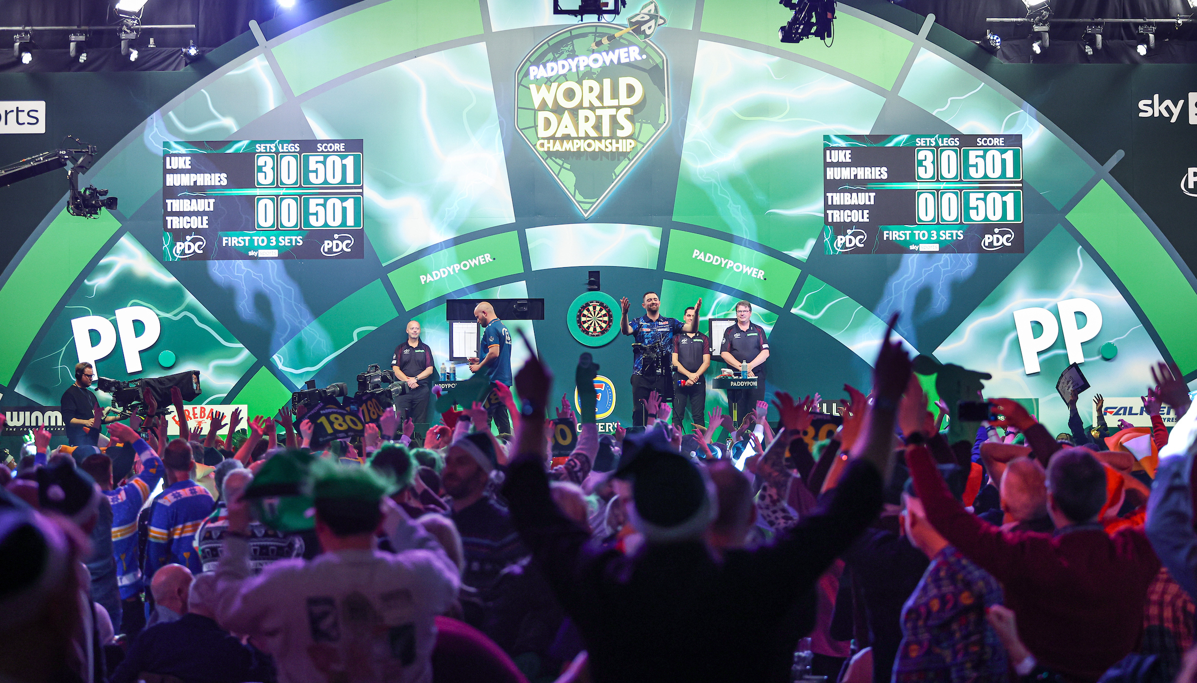 Darts WM im Ally Pally in London