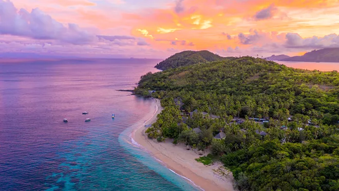 Fiji Abenddämmerung Tourism Fiji Fiji Abenddämmerung Tourism Fiji