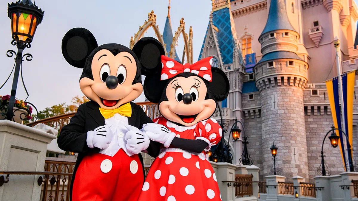 Disney World Magic Kingdom Mickey und Minnie Foto Disney Disney World Magic Kingdom Mickey und Minnie Foto Disney