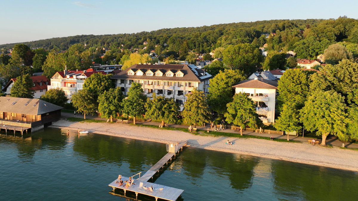 Hotel-Ammersee Foto Christie & Co Burgmann Drohnenaufnahmen