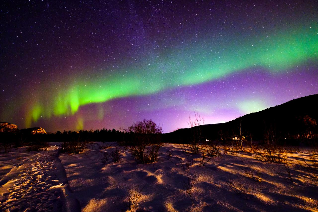 Aurora Borealis in Alta, Northern Norway Nordlicht Norwegen
