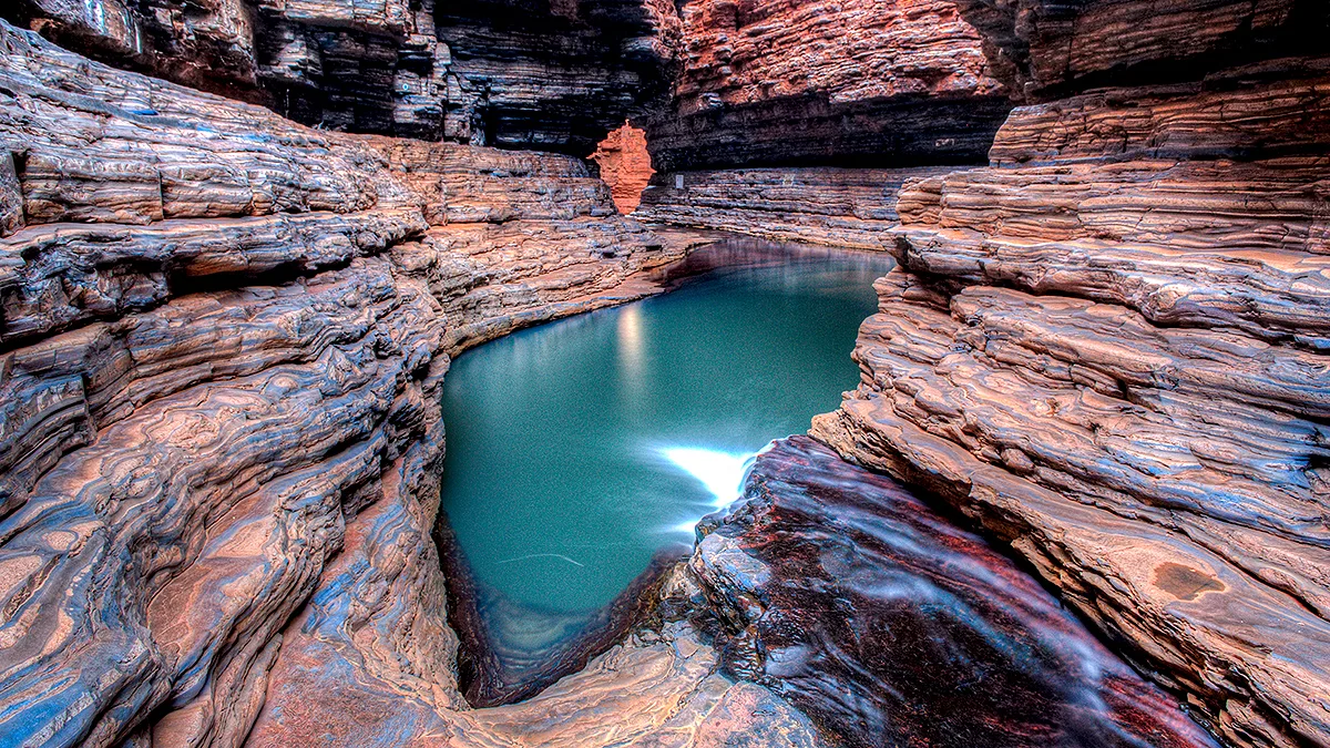 Australien Westaustralien Karijini Nationalpark Kermits Pool Foto iStock Tyson Cable Australien Westaustralien Karijini Nationalpark Kermits Pool Foto iStock Tyson Cable.jpg