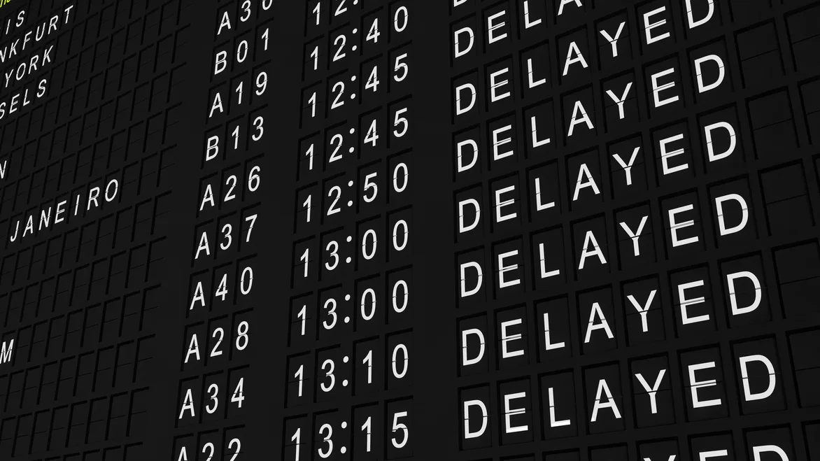 6134882198de-Flugverspaetung-iStock-mtrommer-96665029 Flugverspätung