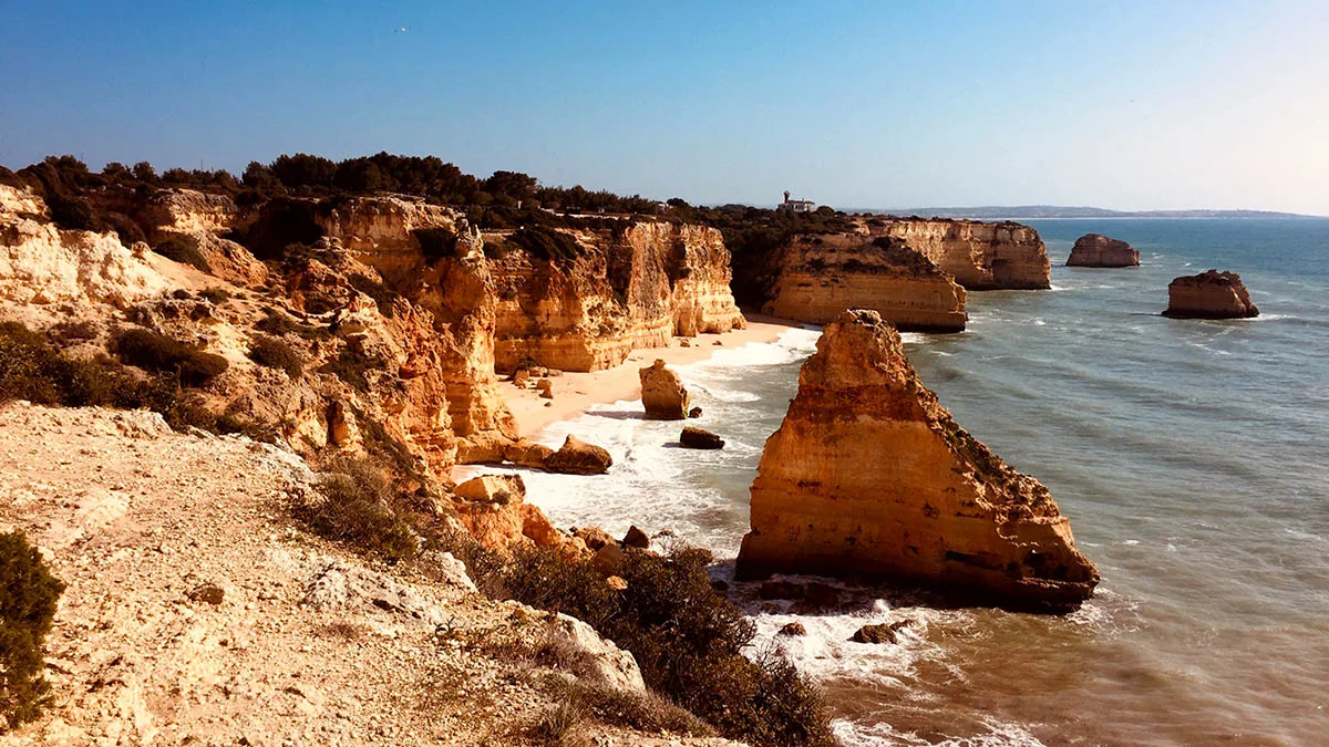 Portugal Algarve Bucht Portugal Algarve